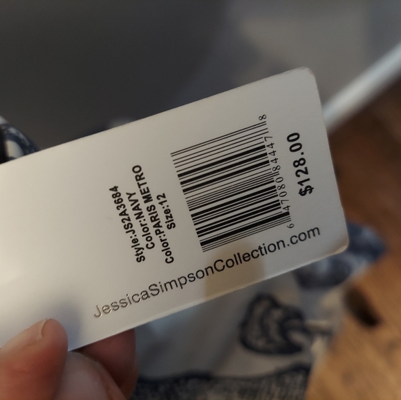 Jessica Simpson Floral Dress Size 12 - Picture 3 of 6